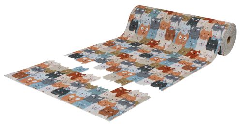 Roll mat cuttable anti-slip icarpet PRINT (100) 120х1500 