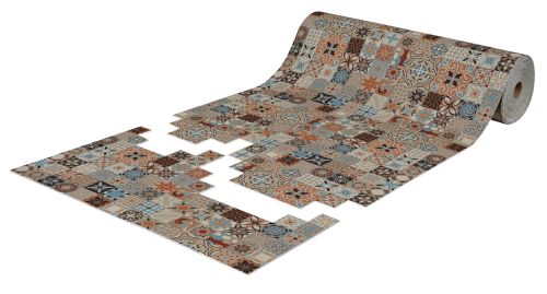 Roll mat cuttable anti-slip icarpet PRINT (103) 120х1500 