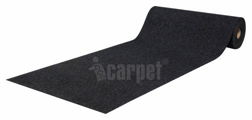 Roll mat door absorbing icarpet RIBBED TPR 120x1500 antracite