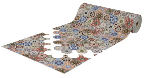 Roll mat cuttable anti-slip icarpet PRINT (108) 100х1500 