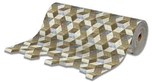 Roll mat cuttable anti-slip icarpet PRINT (128) 120х1500 